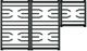 Wolf® Black Professional Gas Cooktop Transitional Grates-0