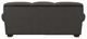 La-Z-Boy® Mackenzie Greystone Leather Queen Sleeper Sofa-4