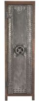 Home Trends & Design Steampunk Natural Tall Cabinet-1
