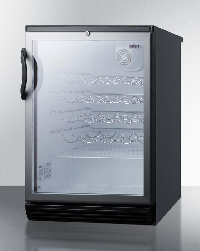 Summit® 24" Aluminum Wine Cooler-1