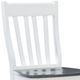 John Thomas Furniture® Dining Essentials Cafe Heather Gray/White Side Chair-1