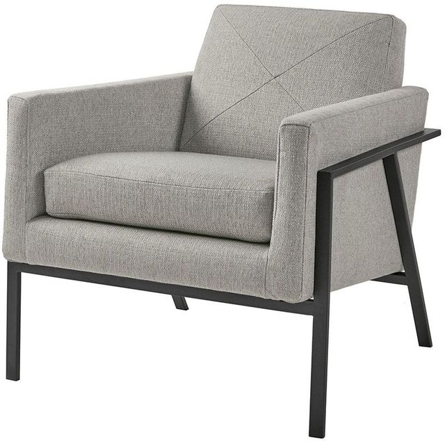 Olliix by Madison Park Grey Brayden Accent Chair-3