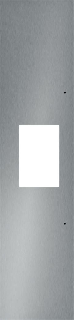 Thermador® 17.75" Stainless Steel External Dispenser Flat Panel