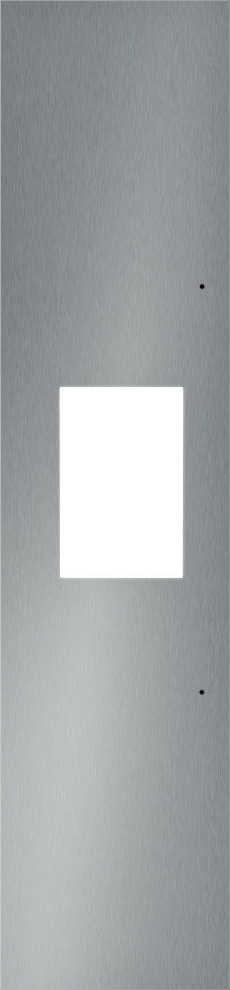 Thermador® 17.75" Stainless Steel External Dispenser Flat Panel