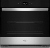 Whirlpool® 27" FingerPrint Resistant Stainless Steel Single Electric Wall Oven