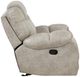 Homelegance® Gainesville Pewter Manual Glider Recliner-3
