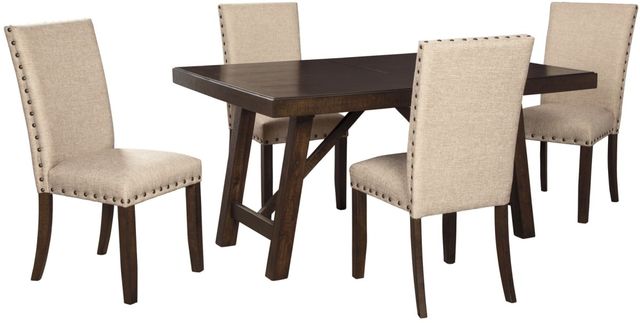 Signature Design by Ashley® Rokane 5 Piece Brown Dining Set-0