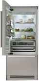 Bertazzoni Professional Series 17.7 Cu. Ft. Stainless Steel Built In Bottom Mount Refrigerator-2
