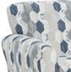 Affordable Furniture 9001 Hexagon Sapphire Chair-2