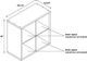 Linon Cody Espresso 4-Cube Storage Cabinet-1