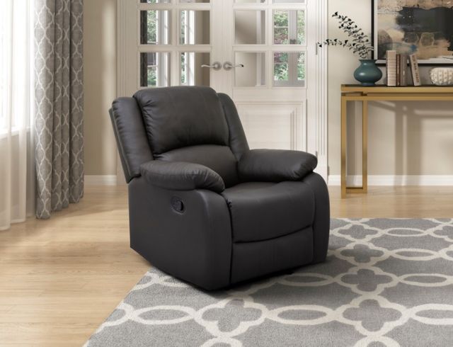 Homelegance® Fairview Dark Brown Reclining Chair-1