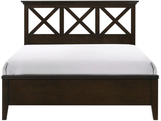 Bernards Nova II Brown King Panel Bed-2