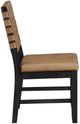 Steve Silver Co. Reid Black/Saddle Brown Side Chair-4