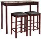 Linon Tavern 3-Piece Espresso Pub Table Set-0