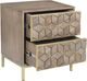 Moe's Home Collection Corolla Light Grey Nightstand-2