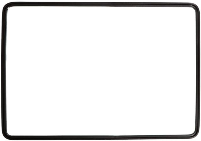 Signature Design by Ashley® Brocky Black Rectangular Accent Mirror-2
