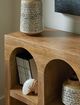 Signature Design by Ashley® Luzmanacy Natural Brown Console Sofa Table-3