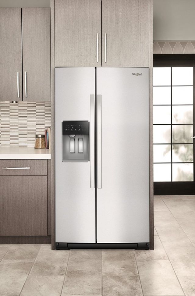 Whirlpool® 36 in. 28.4 Cu. Ft. Fingerprint Resistant Stainless Steel Side-by-Side Refrigerator-7