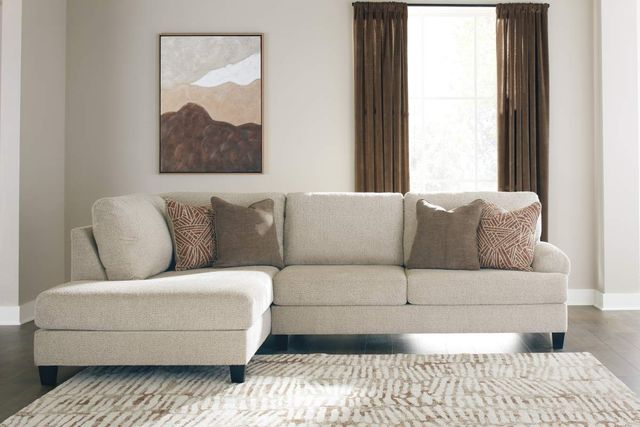 Benchcraft® Steelwater Retreat 2-Piece Latte Left-Arm Facing Sectional and Chaise-1
