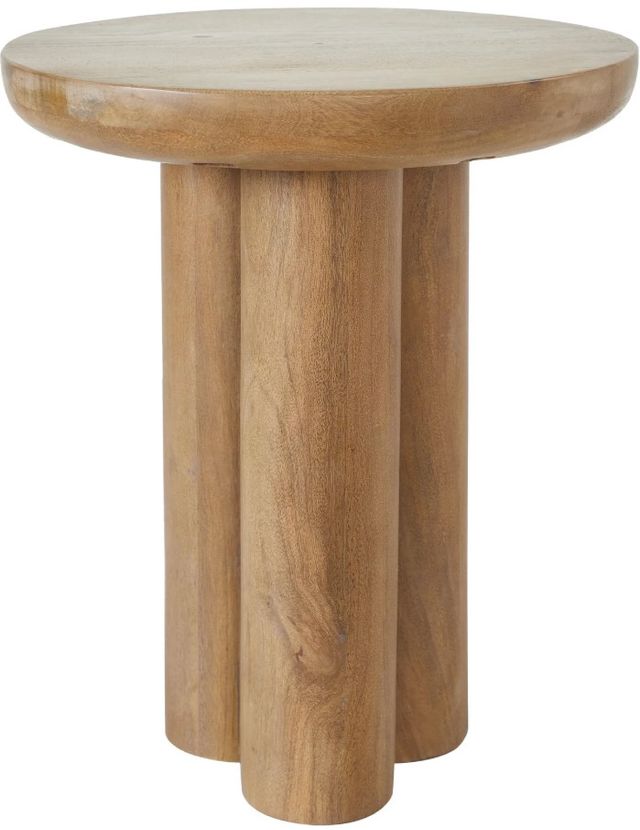 Renwil® Honey Light Brown Side Table-0
