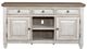 Liberty Furniture Heartland Antique White/Tobacco Tile TV Console-0