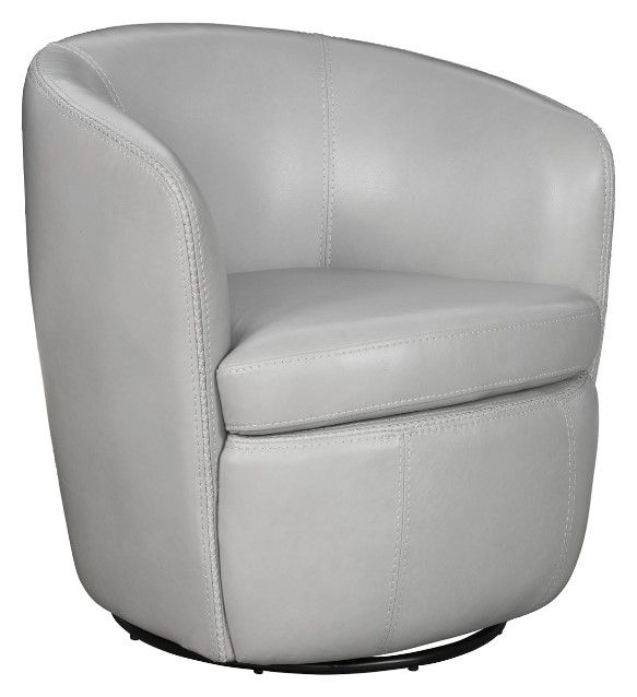Parker House® Barolo Steamboat Ice Swivel Club Chair-0