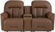 Best® Home Furnishings Customizable Suitably Leather Manual Reclining Rocker Console Loveseat-0