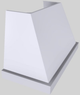 Vent-A-Hood® Designer Series 48" White Wall Mounted Range Hood-3