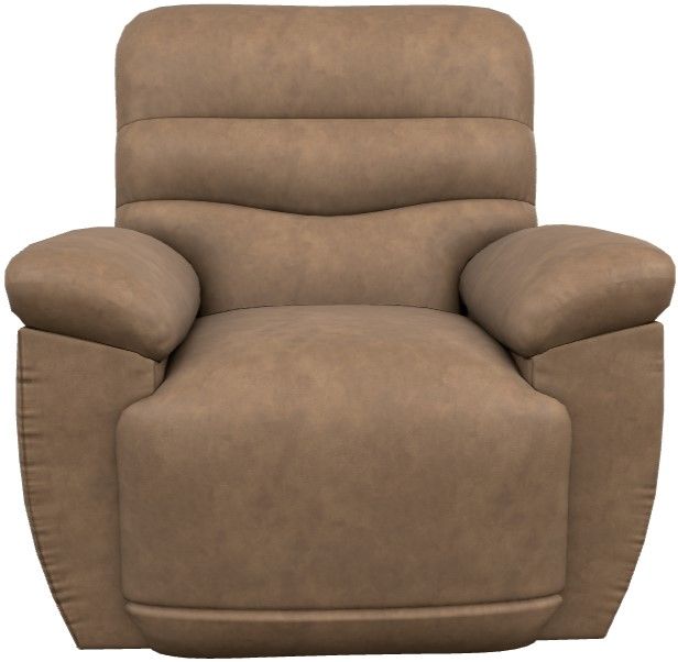 La-Z-Boy® Joshua Chestnut Power Wall Recliner with Headrest and Lumbar-1