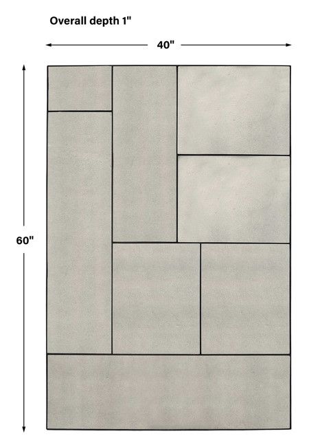 Uttermost® Puzzle Piece Black Mirror-2