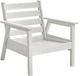 C R Plastics Tofino White Arm Chair-0