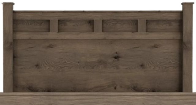 Perdue Woodworks Brown Queen Frame Post Headboard -0