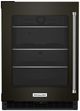 KitchenAid® 5.2 Cu. Ft. Black Stainless Steel Beverage Center-0