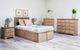 Mako Wood Furniture Youth Collection Pine Twin Mate's Storage Bed-0