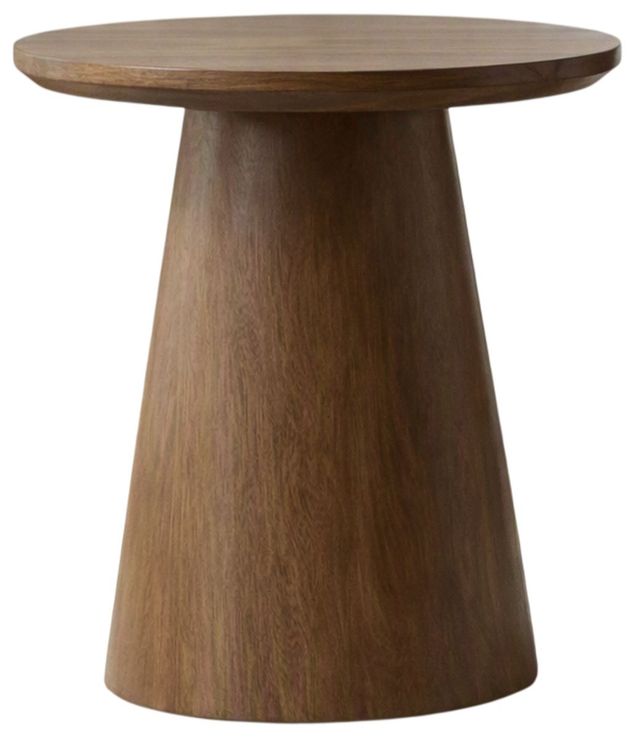 Liberty Furniture Radius Toasted Caramel Round End Table-0