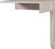 Parker House® Boca 5-Piece Cottage White L-Shaped Office Desk with File Credenza and Hutch Set-4