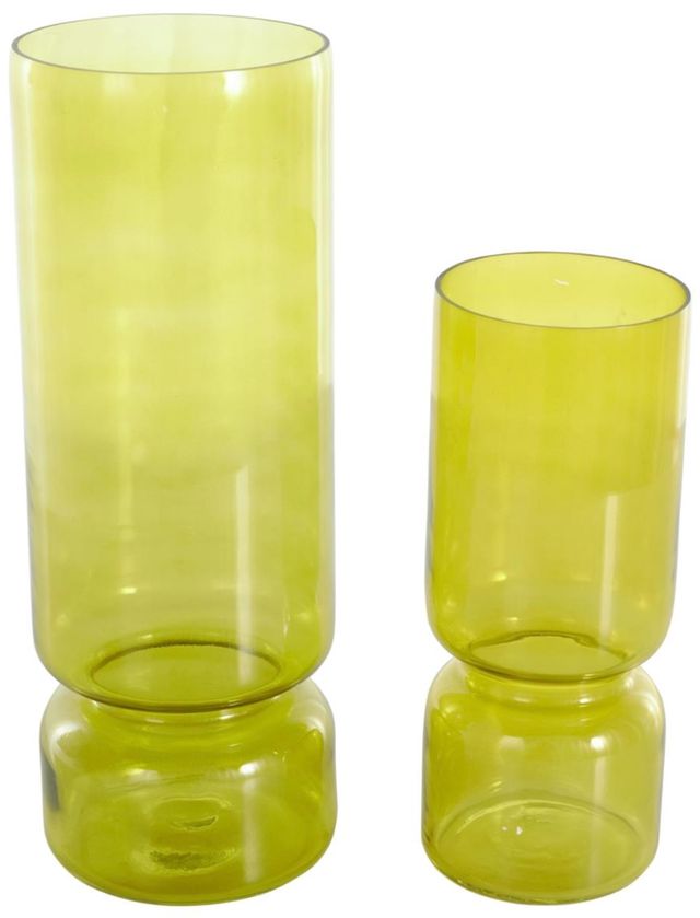 Deco Marche 2-Piece Green Vase Set-2