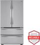 LG 36 in. 22.7 Cu. Ft. PrintProof™ Stainless Steel Counter Depth French Door Refrigerator-0