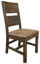 International Furniture Direct Urban Art Rich Brown Side Chair-0