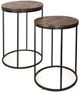 Signature Design by Ashley® Allieton 2-Piece Brown Accent Table Set with Black Base-0