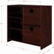 Donco Kids White Circles Low Loft Drawer Chest-1