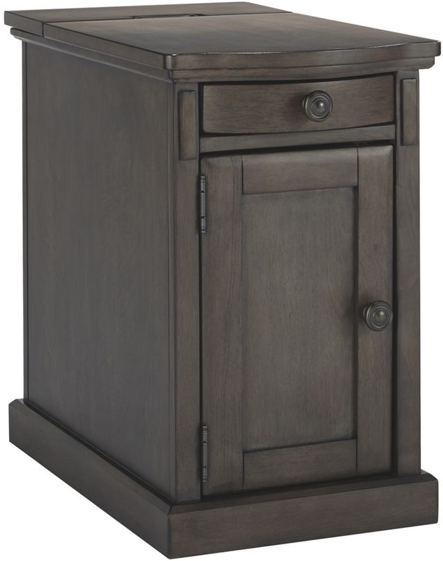 Signature Design by Ashley® Laflorn Gray Chairside End Table-0