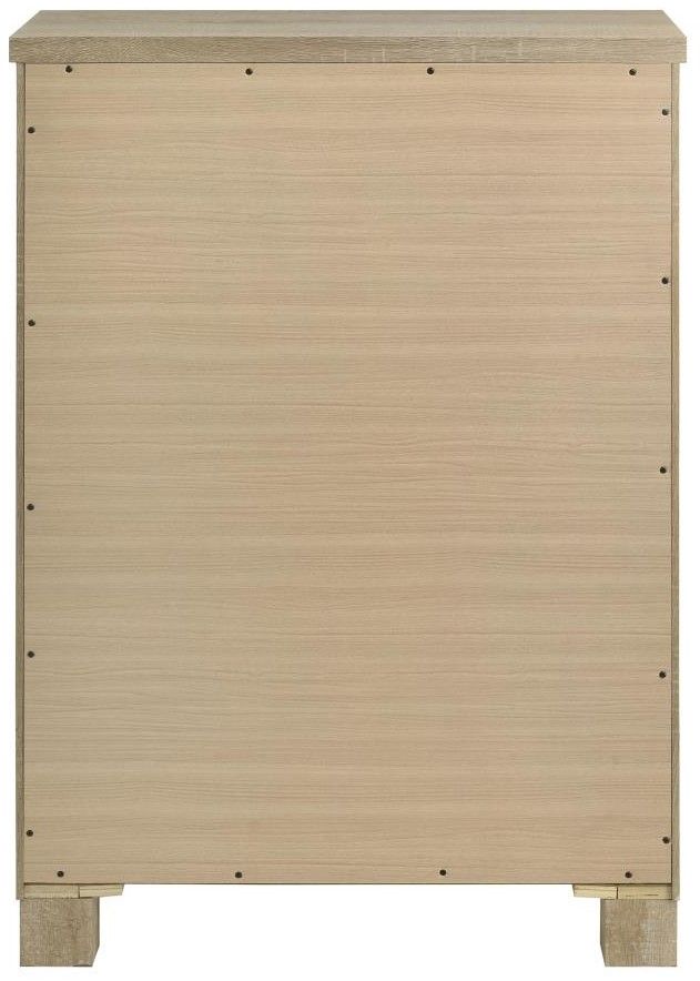 Coaster® Oakglen Weathered Oak Chest of Drawers-2