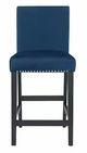 New Classic® Home Furnishings Celeste 5-Piece Blue/Espresso Counter Dining Table Set-3