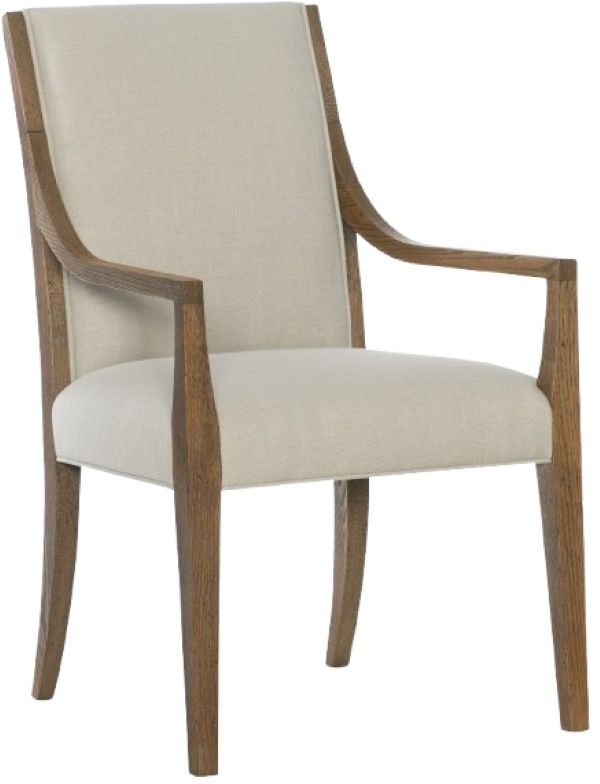 Hooker® Furniture Chapman Samantha Taupe/Sorrel Upholstered Dining Arm Chair-0
