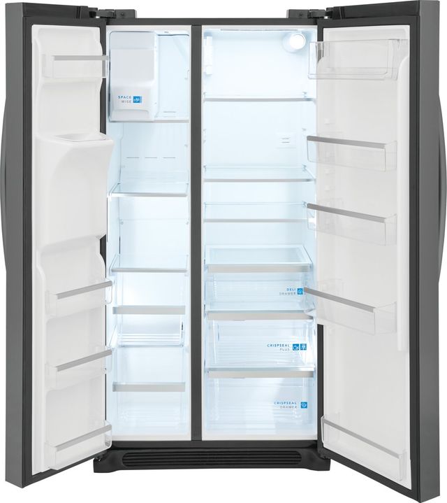 Frigidaire Gallery® 36 in. 22.2 Cu. Ft. Black Stainless Steel Counter Depth Side-by-Side Refrigerator-1