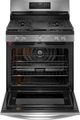 Frigidaire Gallery® 30" Smudge-Proof® Black Stainless Steel Freestanding Gas Range-1
