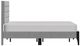 HH2 Home Maryhill Light Gray Queen Upholstered Panel Bed-2