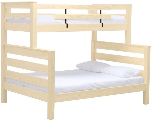 Crate Designs™ Furniture TimberFrame Unfinished Twin XL/Queen Bunk Bed-0