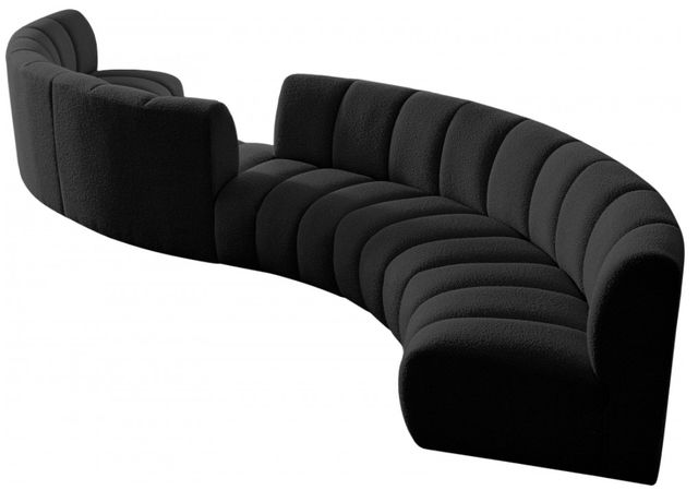Meridian Furniture Infinity 6-Piece Black Modular Sectional Set-2